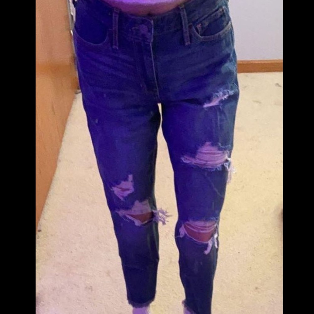 Hollister High Rise Mom Jeans